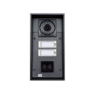 Interphone vidéo ip 2 boutons et caméra et haut-parleur - 9151102crw