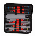 Jeu 12 tournevis de précision en trousse - MOB - 9169020001