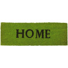 Paillasson tapis de sol porte d’entrée essuie-pieds fibres de coco home vert 