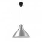 Suspension nickel mat aluminio 1 ampoule h127 cm Suspension nickel mat aluminio 1 ampoule h127 cm