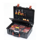 Caisse à outils eMobility L - 62 pièces - WIHA - 45833