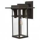 Applique manhattan, bronze huilé et verre, grande