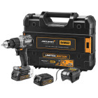 Perceuse visseuse à percussion DEWALT Mclaren 18V + 2 batteries powerstack 1.7AH + chargeur - DCD85ME2GT-QW