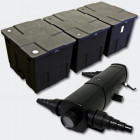 Kit de filtration de bassin bio filtre 90000l et stérilisateur uvc helloshop26 - Puissance en watt au choix