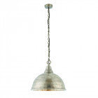 Suspension nesta, aluminium effet argent ancien