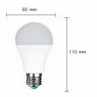 Ampoule led e27 a60 12w 220v 180 - couleur eclairage au choix