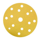 Disque papier velcro souple HERMES - VC154 - Ø 150 - 17 trous - EB137 - G 150 - 6250644 