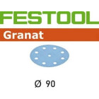 Abrasif STF D90/6 FESTOOL - grain 120 - 100 pièces - 497367