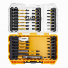 Embout de vissage en coffret toughcase dewalt - 37 pièces - ø 25/57/89 mm - dt70732t-qz