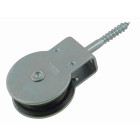 Poulie à tirefond Ø40 mm VISO - PAT041NP