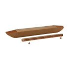 Module 22 acoustique 38dne 250x12 nicoll - bois clair - hf2238c