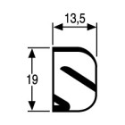 Régulateur 22 m³/h NICOLL - Noir - BE122N