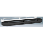 Entrée d'air hygroréglable acoustique 37DNE 30m³ Isola Hy ANJOS Noir - 420x45x40 mm 0690NO