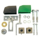 Kit pivot de portail à cheviller ing fixations - section carré 35x35mm - a011000