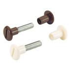 Vis de jonction VB 34 HETTICH - Blanc H01 - Ép.34/41 mm - 13110