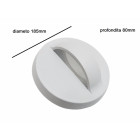 Applique murale led b31 7w ip44 blanc - couleur eclairage : blanc neutre 4000k - 5500k