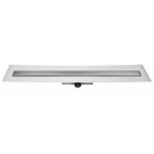 Caniveau complet pour douche à l'italienne compact 30 ff zero - longueur 70 cm (grille comprise)