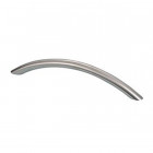 Poignée fil courbe ø10 x 128 mm design mat inox brossé - dm009.in.10.128.5