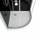 Cabine de douche round shadow corner 90x90x230cm Aurlane - CAB129