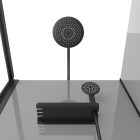 Cabine de douche rectangulaire 110x80x215cm - foggy rectangular Aurlane - CAB208