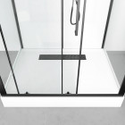 Cabine de douche rectangle - 90x115x217 cm - factory 2 rectangle Aurlane - CAB248