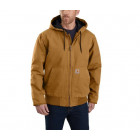 Blouson duck active jacket 104050 carhartt marron - s1104050brnl - Taille au choix