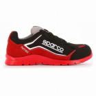 Chaussure basse S3 Sparco Nitro S24 - rouge et noir - taille 39 - NITRO 07522 RSNR - 39