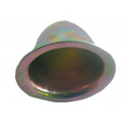 Rosace conique ING Fixation Ø14 x 32 mm - Zingué jaune - boîte de 100 - A503010