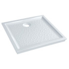 Receveur prima extra-plat à encastrer 100x100 blanc Receveur prima extra-plat à encastrer 100x100 blanc