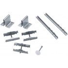 Kit radiateur fonte de fixation complet pour tous les radiateurs fonte