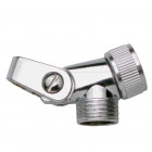 Chape murale articulée chromée