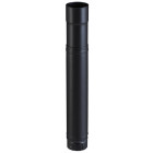 Element emaille reglable noir 510-860mm dn80mm