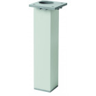 Pieds aluminium
