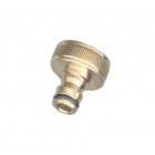 Nez de robinet d'arrosage laiton femelle 26x34