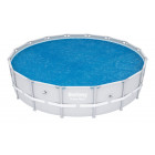 Bâche solaire ý4.62m - bestway - pour piscines power steel ou steel pro max