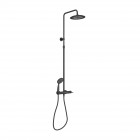Colonne de douche mécanique 133x28x52 molly black Aurlane - COL060