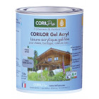 Coril lasure bois écologique corilor gel acryl incolore ou teinte bois 1l - Couleur au choix
