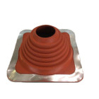 Sortie de toit Pipeco N°7 haute température 225°C ETANCO - Rouge - Ø150 à 240 - 188171