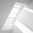 Store plissé blanc 134x98 cm velux - fhl uk04 1016s