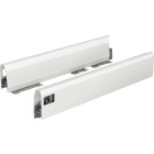 Set hettich arcitech pour tiroir h.126 - l.350 - blanc - 9149273