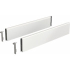 Set hettich arcitech topside pour tiroir 218/94 ou 250/126 mm - l.500 mm - blanc - 9122959