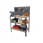 Etabli d'atelier 100 x 50 cm bourg charge totale 800 kg - p-etapro