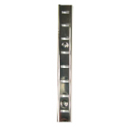Crémaillère monin sas - acier nickelé - larg.16 mm - barre de 2 ml - 270700