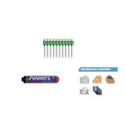 Lot de 800 clous avec gaz série C5 avec gaz xtra-hard D=3.0mm L=27mm ALSAFIX PO65390