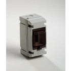 Coffret électrique Apparent 1 rangée 3 modules étanche IP 55 avec porte