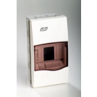 Coffret électrique vide à encastrer 1 rangée 4 Modules IP 40 Oro 650 C