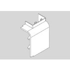 Contour de porte de Plinthe Electrique PVC 20x70 mm Gauche sur Moulure 15 x 50