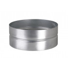 Isotip manchon femelle acier galva pour raccordement conduits flexibles dac 100