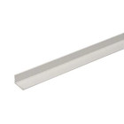 Cornière en aluminium à ailes inégales 20x15x1.5 mm DUVAL BILCOCQ - L.2 m - Argent - 41-0102-6212