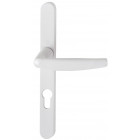 Atlanta ensemble sur plaques blanc entraxe 92mm ép. 68/77mm HOPPE 1530/300LMSGL